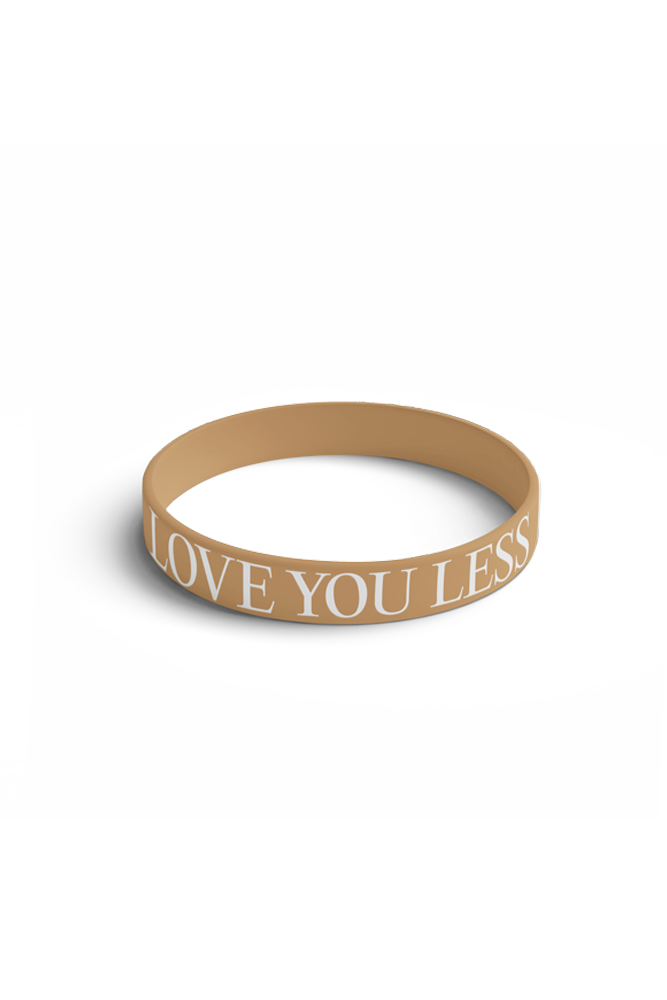 Love You Less Bracelet - Brown