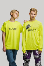 Load image into Gallery viewer, soon,** Long-Sleeved Neon Yellow Shirt
