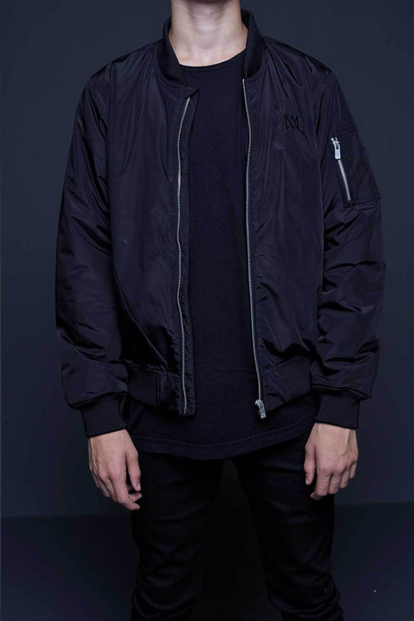 Bomber Jacket - Bomber Jacket - Black