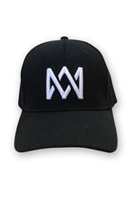 Load image into Gallery viewer, Cap - Snapback - Black With White Logo
