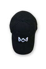 Load image into Gallery viewer, Cap - Snapback - Black With White Logo
